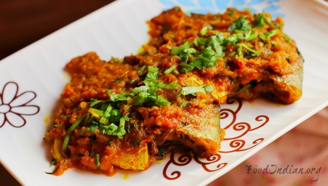 pomfret fish red curry 16