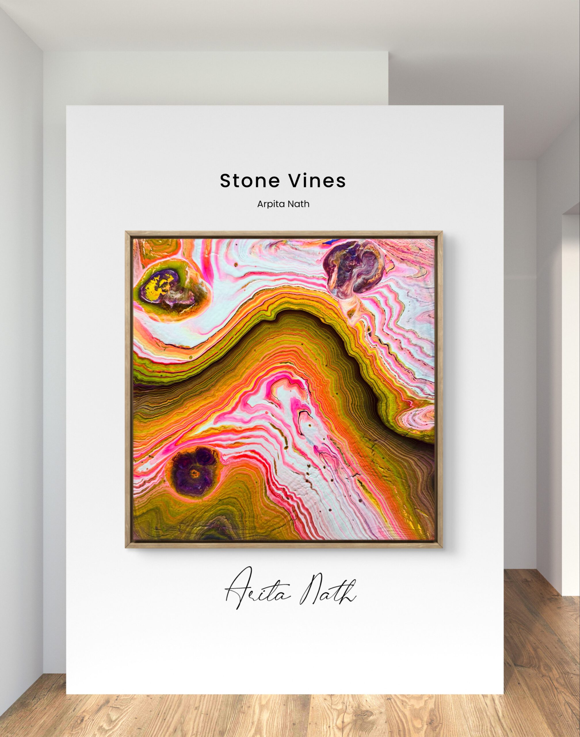 Marble Formation - Acrylic Art