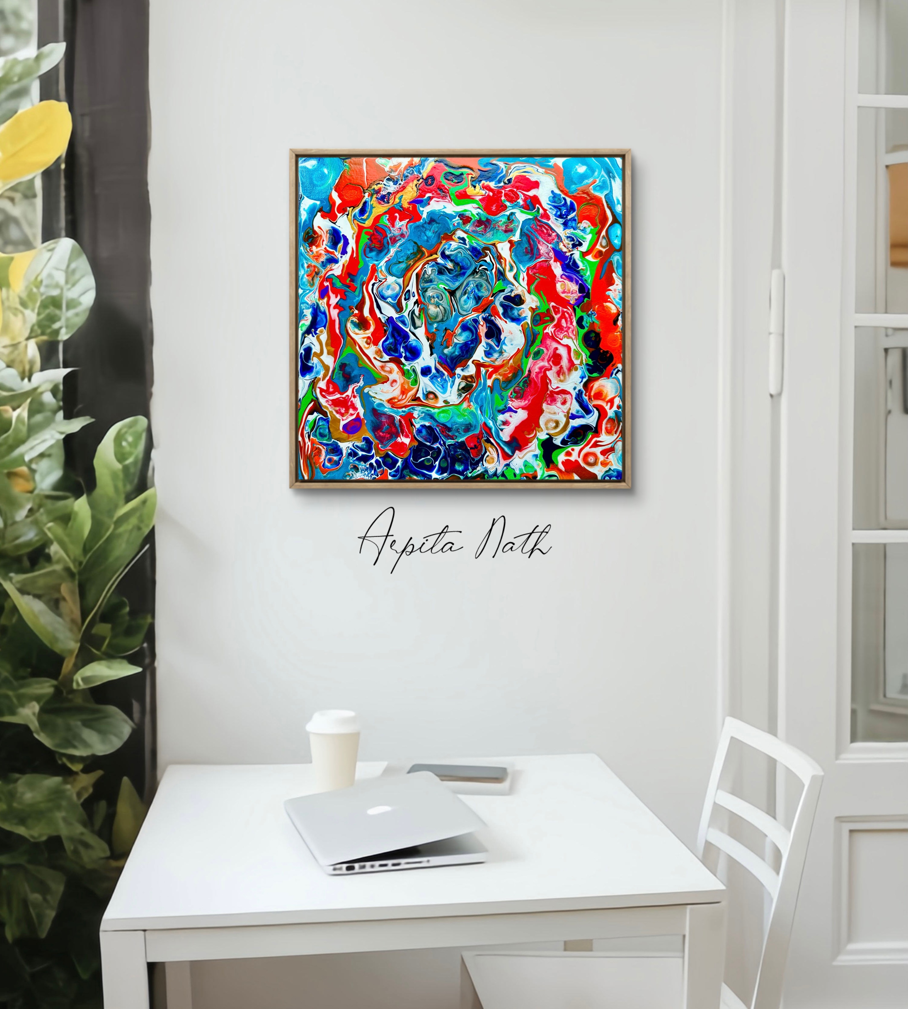 swirl of colors